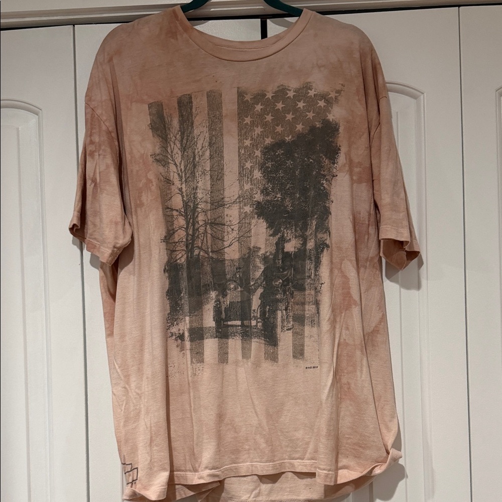 Harley-Davidson Tan tie dye Graphic Tee‎ Xl